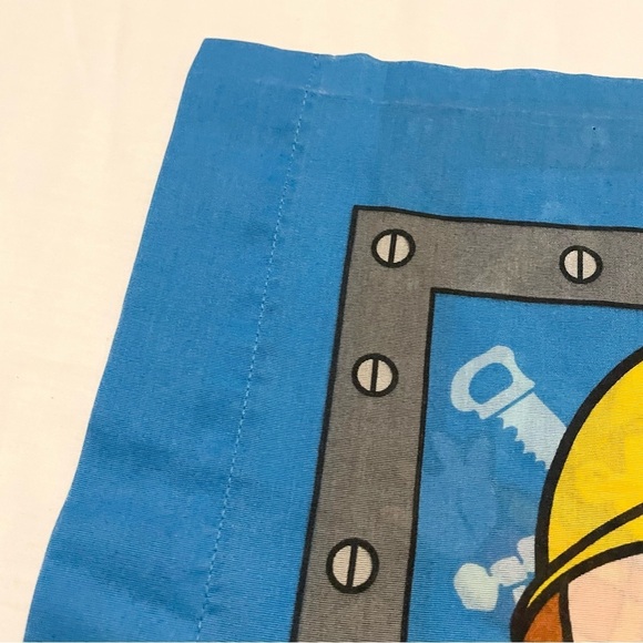 Vintage 2002 Bob The Builder Pillow Case - Picture 6 of 16